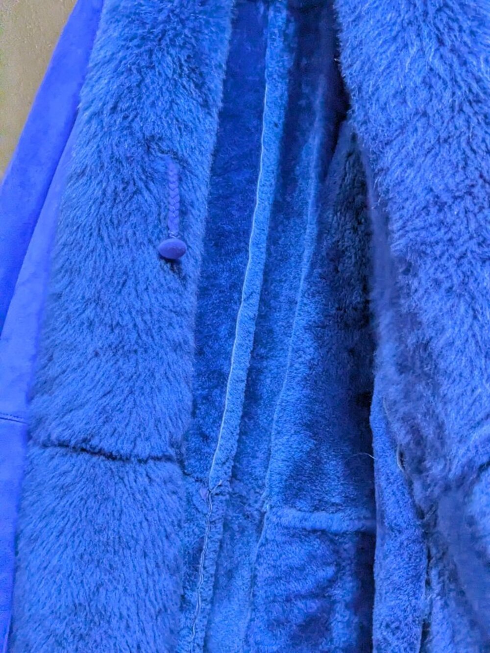 Natural shearling lamb winter jacket  S size - Picture 7 of 14